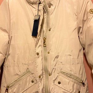 Adrienne Vittadini Off-White Puffer Jacket